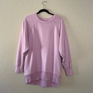Aerie Medium Lilac Pullover With Pockets